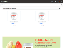 Tablet Screenshot of boutique.ornipharma.com
